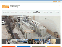 Tablet Screenshot of chicoelectric.com